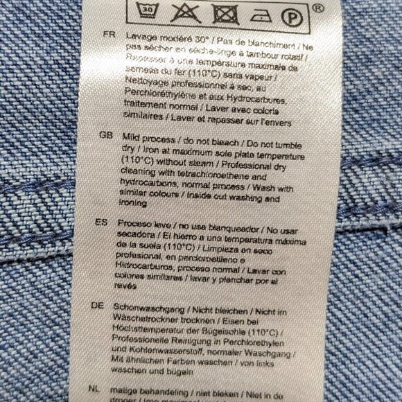 Maje | Pila Stretch Denim Overalls in Medium Blue - Picture 12 of 12